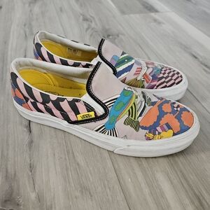 The Beatles x Vans Slip-On Sneakers